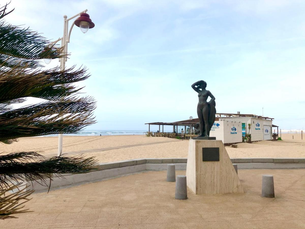 Gatu Loft Trip 1ª Linea De Playa, Wifi, Aire Acc Apartment Cadiz Bagian luar foto
